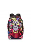 Raging flames lion the backstreet style backpack 
