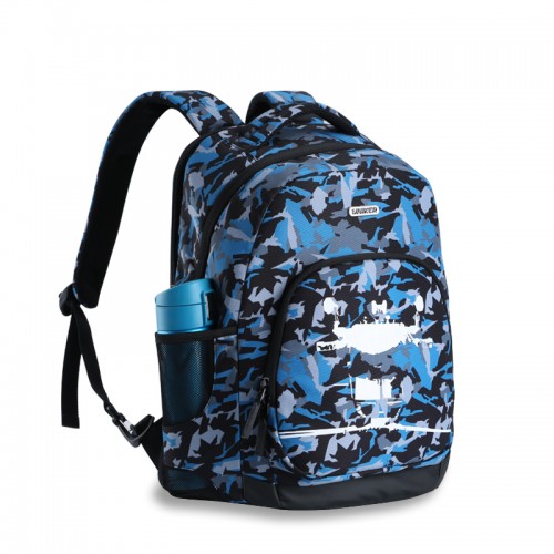 Blue look the classic backpack style