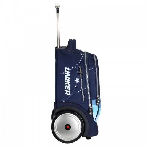 The blue sea big wheel trolley bag