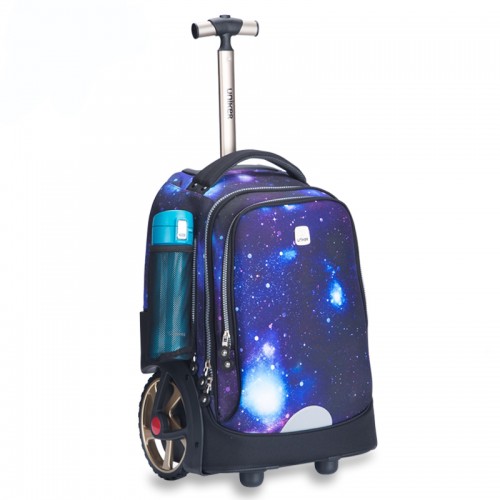 Star sky big wheel trolley bag