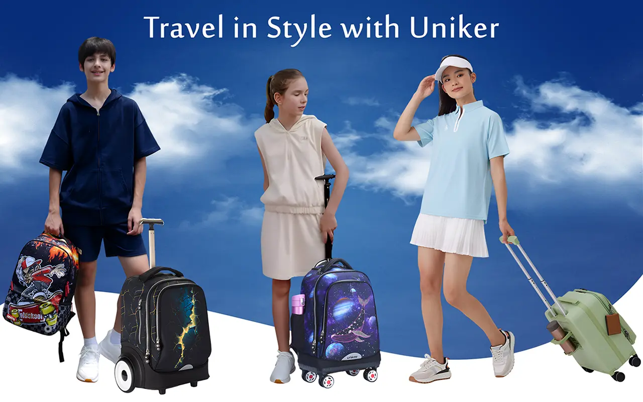 Uniker Rolling Bags