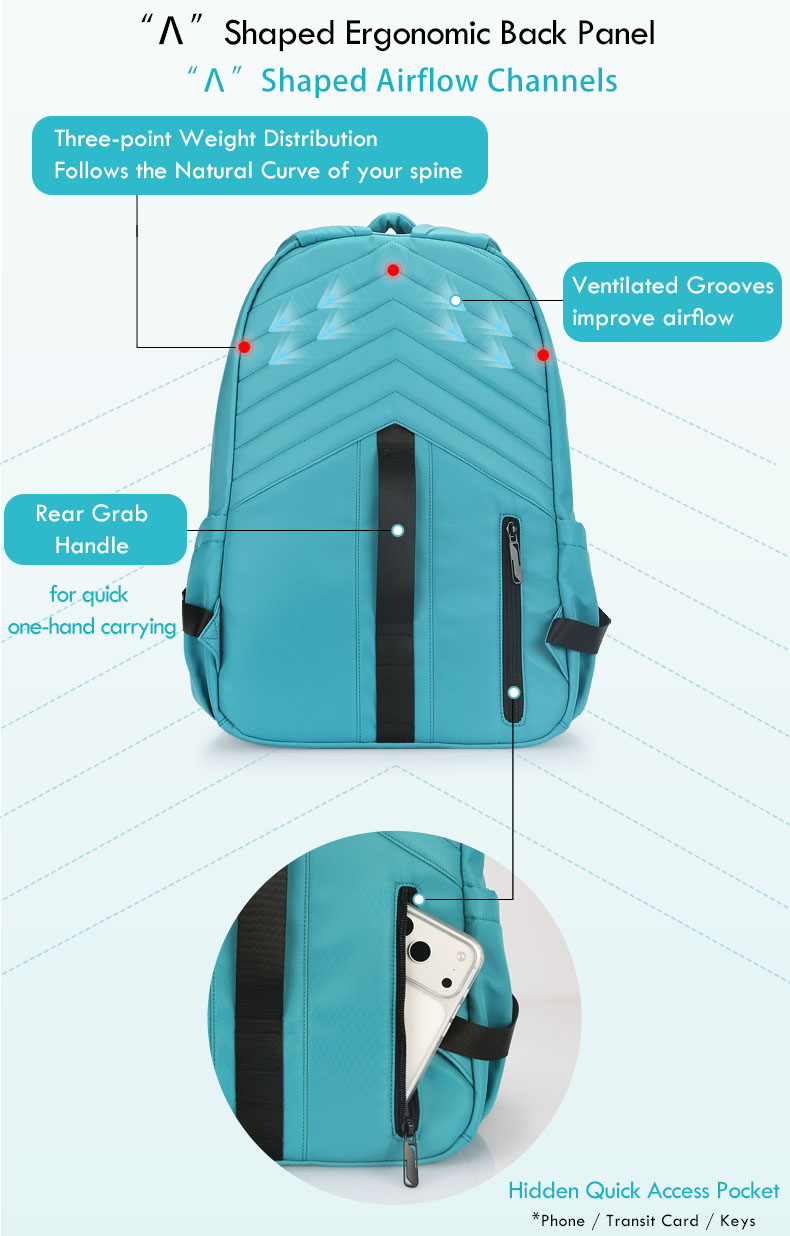 Ergonomic School Backpack