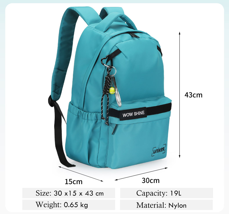 Personalized School Backpack with charm