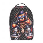 Cool Bear Graffiti Backpack