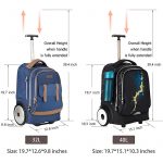 Uniker Rolling Bag fission-14227T5 Size Comparison