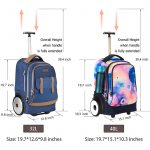 Uniker Rolling Bag milky-way-14226T5 Size Comparison