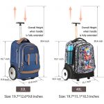 Uniker Rolling Bag x-eyes-14233T5 Size Comparison